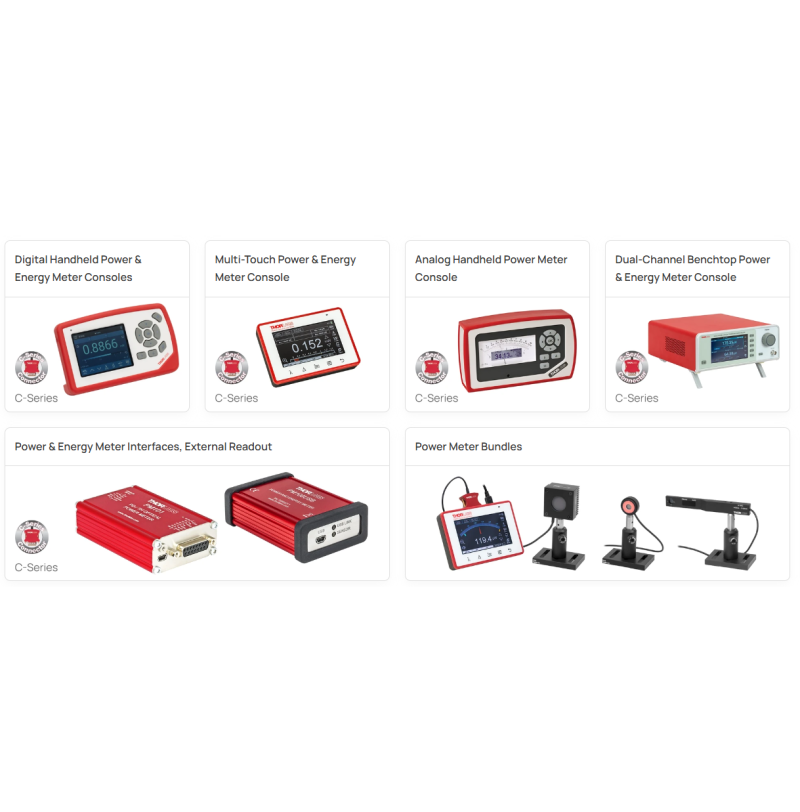 Thorlabs- Optical Power and Energy Meters
