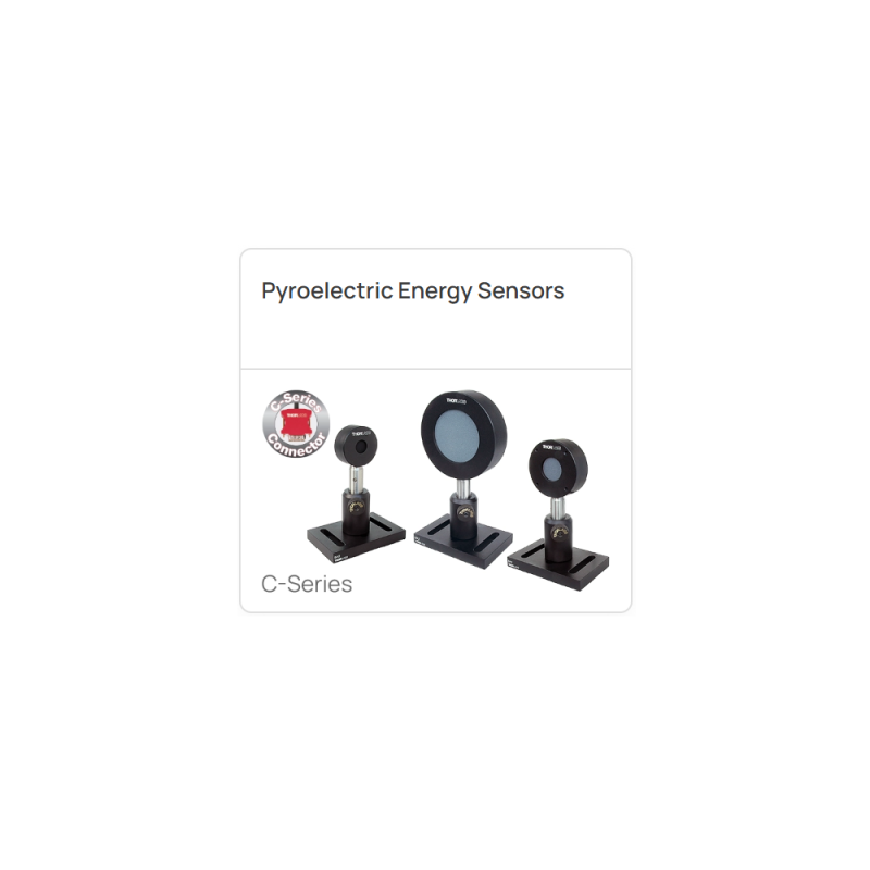 Thorlabs - Pyroelectric Energy Sensors (C-Series)