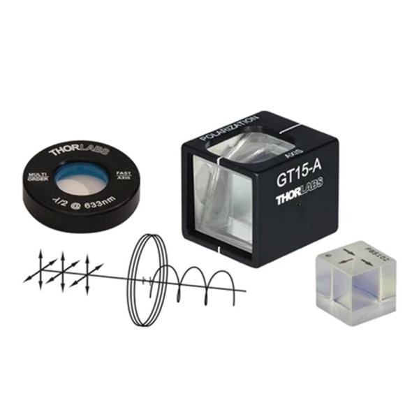 THORLABS - OPTICS (OPTICAL ELEMENTS, POLARIZATION OPTICS, OPTICAL SYSTEMS, OPTICAL ISOLATORS)