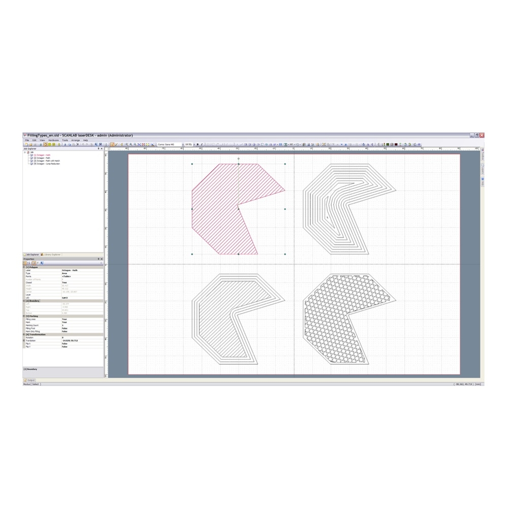 SCANLAB - laserDesk _Laser processing software