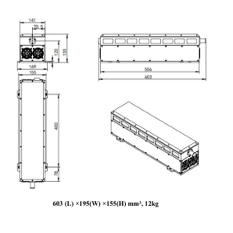 310 nm UV Solid State Laser