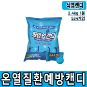 혹서기예방캔디 2.4kg 1봉지 파워업캔디 포도당식염캔디 근로자예방캔디 온열질환예방캔디 공사현장 폭염예방 스포츠캔디 산업안전관리사탕