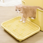 망고 고양이 사막화 방지 매트 화장실 모래 발판