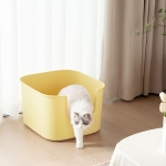 망고 고양이 화장실 배변통 변기 항균 리터박스 중형