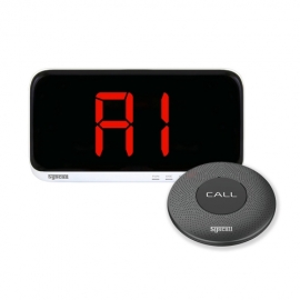 [씨스콜] 국산 고성능 신형 모니터 SR-A2001 + 방수슬림 호출벨 ST-300 제트블랙 1개 세트