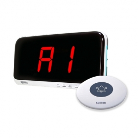 [씨스콜] 국산 고성능 신형 모니터 SR-A2001 + 방수슬림 호출벨 ST-300 화이트네이비 1개 세트