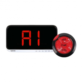 [씨스콜] 세련된 인테리어 효과/신형 모니터 SR-A2001 + 슬림 호출벨 ST-200 레드 1개 세트