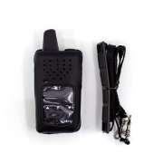 [HK}] 에이치케이 HK-407 / HD-400 무전기용 가죽케이스 무전기집 어깨끈 포함