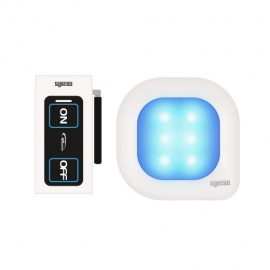 [씨스콜] 작지만 더 직관적인 재부재 미니수신기 세트 (SR-301L + ST-500 2버튼 화이트)