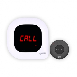 [씨스콜] 호출 방수벨 미니모니터 세트 (SR-300F 수신기 1개 +ST-300 송신벨 1개)