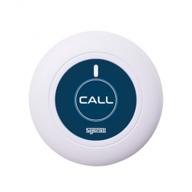 [씨스콜] ST-A1 신형 슬림 원형 디자인패턴 호출벨 - 화이트 / 검증된 품질과 슬림 디자인