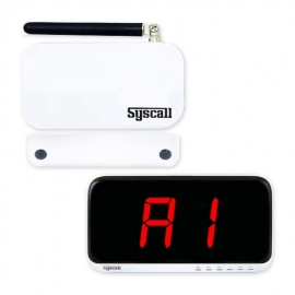 [씨스콜] SDS-200 무선 문열림감지 센서벨 SR-A2001 모니터 세트