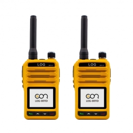 [민영정보통신]  최신형 디지털 생활무전기 LOG-0011D 2대세트 / 심플한 디자인 설계