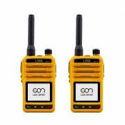 [민영정보통신]  최신형 디지털 생활무전기 LOG-0011D 2대세트 / 심플한 디자인 설계