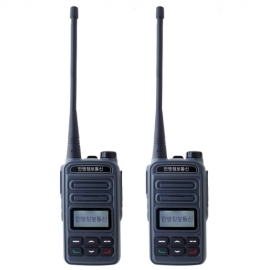 [민영정보통신] MDR-G1 디지털 고성능 업무용 무전기 2대 세트 / 고성능 업무용 / 대형백화점 / 주차장 / 건설현장 / 보안팀 / 산악회