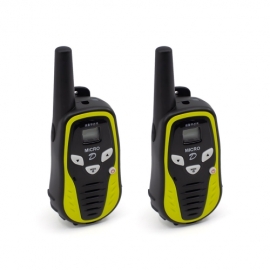 [티티아이텍] 디지털 생활무전기 멀티콤 마이크로 D / 옐로우 2대 세트