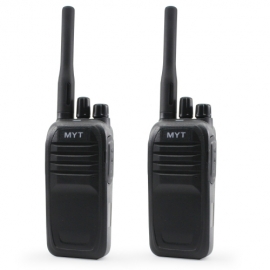 [민영정보통신] LOG-D33 신형 DMR 디지털 무전기 2대 세트 / 대형백화점 / 주차장 / 건설현장 / 보안팀 / 산악회