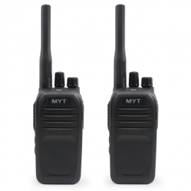 [민영정보통신] MYT-WAY33 신형 DMR 디지털 무전기 2대 세트 / 대형백화점 / 주차장 / 건설현장 / 보안팀 / 산악회