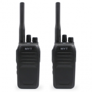 [민영정보통신] MYT-WAY33 신형 DMR 디지털 무전기 2대 세트 / 대형백화점 / 주차장 / 건설현장 / 보안팀 / 산악회