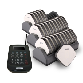 [씨스콜] SGP-300R-25C 프리미엄 다이아 진동벨 25개세트 - 로고스티커 무료제작