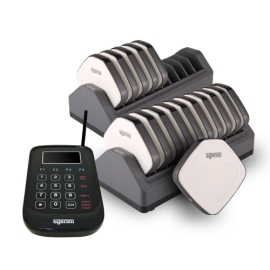 [씨스콜] SGP-300R-15C 프리미엄 다이아 진동벨 15개세트 - 로고스티커 무료제작