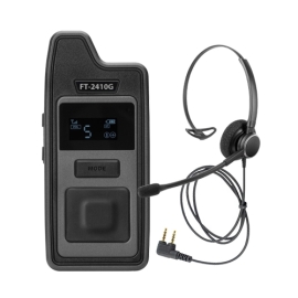 VATOO 바투 FT-2410G + 헤드셋마이크 세트 고성능 양방향 인터컴