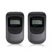 VATOO FT-Listen&Talk 수신기 2대 무선 양방향 가이드시스템 인터컴 바투