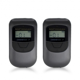 VATOO FT-Listen&Talk 송신기(1대)+수신기(1대) 무선 양방향 가이드시스템 인터컴 바투