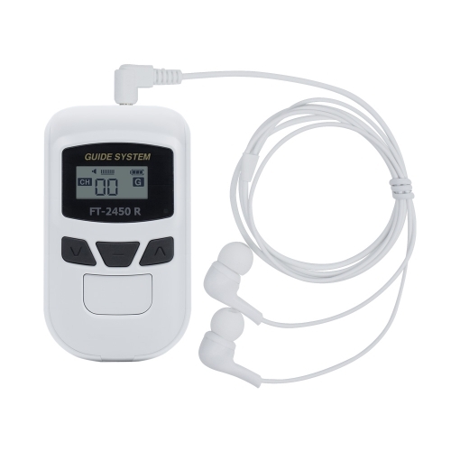 VATOO 바투 FT-2450 수신기 1대 신형 보급형 가이드시스템 / 여행사 박물관 도슨트 방송촬영용