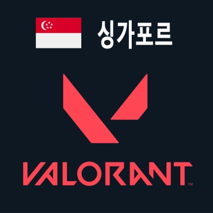 싱가포르 발로란트(VALORANT) VP 충전 구매대행