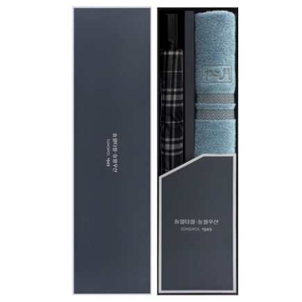 SWU2단뉴모던체크+송월 노을 2매세트 [SUC2매-03]