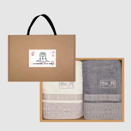 송월 격자-[2매] 손잡이박스