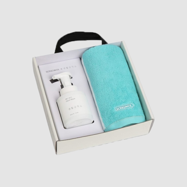 2매입 멀티세트 : 송월 컬러웨이 + 생활공작소 핸드워시 250ml