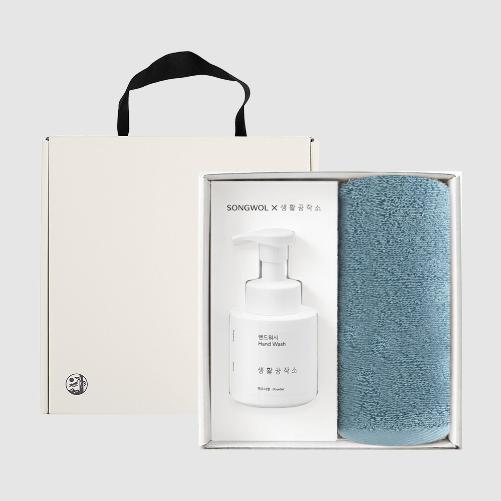 송월 항균무지 (150g) + 생활공작소 핸드워시-[2종]