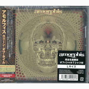AMORPHIS / Queen Of Time +1 + L-Size T shirt (USED) AMORPHIS / Queen Of Time +1 + L-Size T shirt (USED)