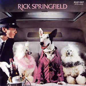 RICK SPRINGFIELD / Success Hasn't Spoiled Me Yet ~ JAPAN 1ST PRESS (USED)
