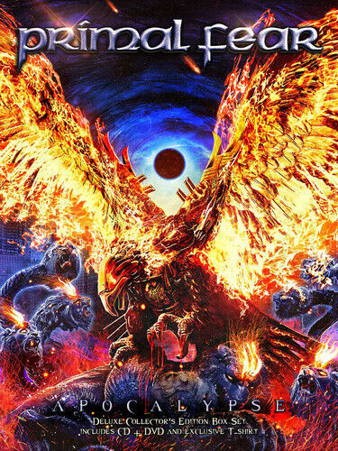PRIMAL FEAR / Apocalypse - Ltd.Boxset - CD+DVD+T-SHIRT (Size L) (NEW)