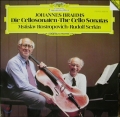 Mstislav Rostropovich - Rudolf Serkin / 브람스: 첼로 소나타 (Brahms: The Cello Sonatas) (USED)