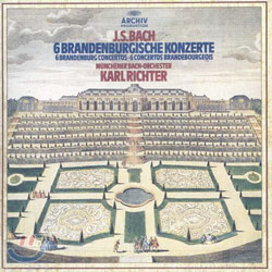 KARL RICHTER / Bach: 6 Brandenburg Concerto (USED) KARL RICHTER / Bach: 6 Brandenburg Concerto (USED)