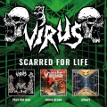 VIRUS / Scarred For Life - 3CD SET (NEW)
