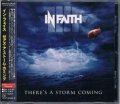 IN FAITH / There's A Storm Coming +2 (USED)