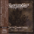 RHAPSODY OF FIRE / Live In Canada 2005 - The Dark Secret (USED)
