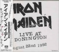 IRON MAIDEN / Live At Donington - 2CD (USED)