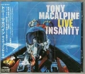 TONY MACALPINE / Live Insanity (USED)