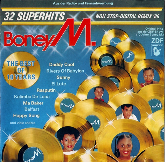 BONEY M / The Best Of 10 Years (USED)