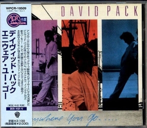 DAVID PACK / Anywhere You Go (USED) DAVID PACK / Anywhere You Go (USED)
