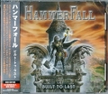 HAMMERFALL / Built To Last CD+DVD LTD EDITION (USED)