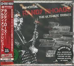 V.A. / Immortal Randy Rhoads - The Ultimate Tribute CD+DVD DIGI BOOK (USED)