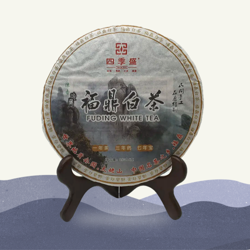 중국 복건성 복정 백차 2014년 진향 백모단 350g