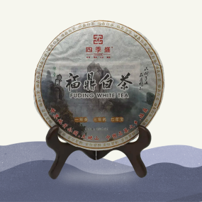 [백차코리아] 2014년 복정 백차 병차 진향 노백차 350g